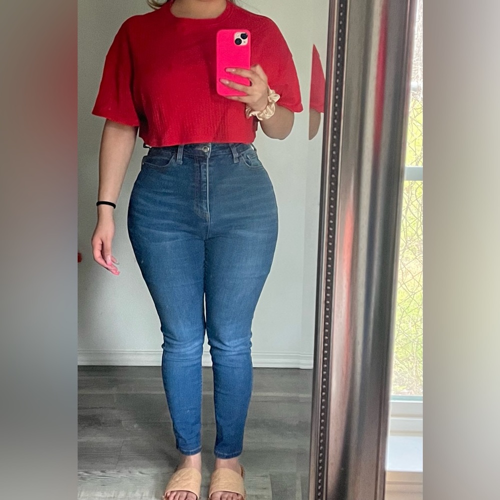 Forever 21 High Waisted Skinny Jeans